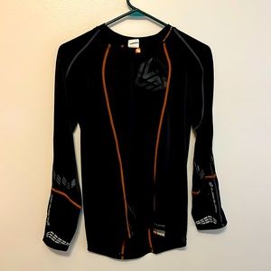 Shirt for under hockey chest pads